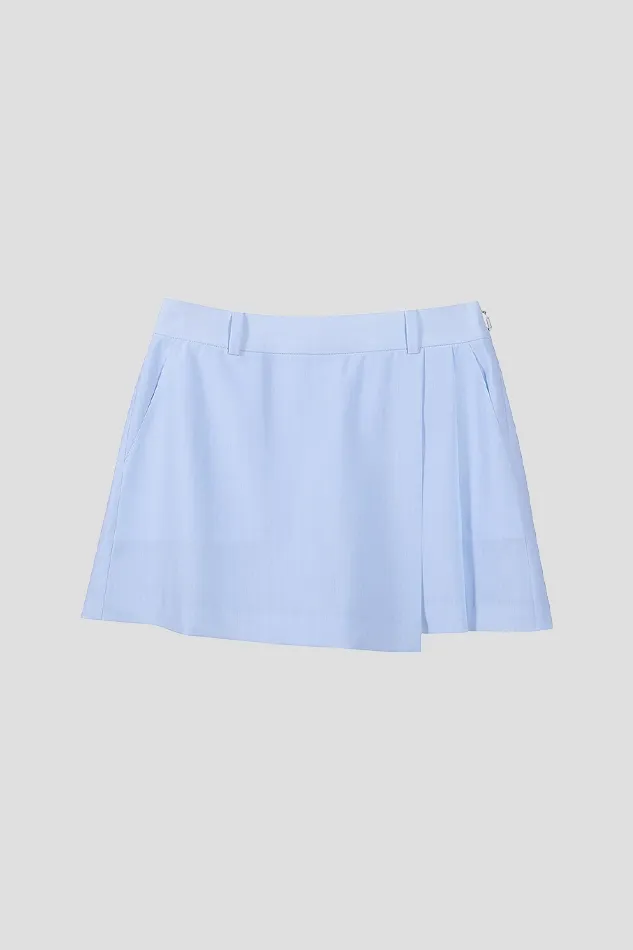 COLOR WRAP SHORTS-BLACK